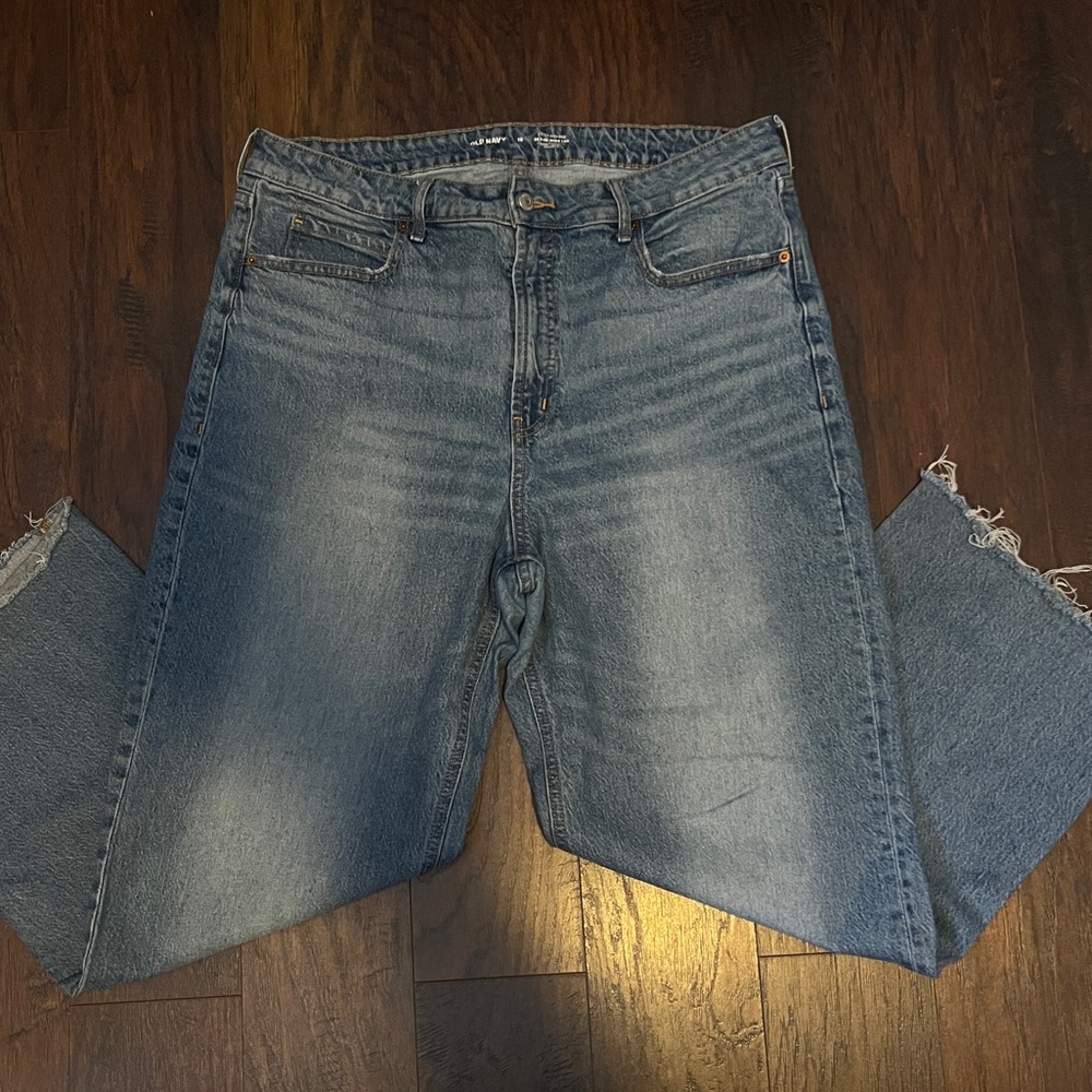 Old Navy Ski Hi Wide Leg Jeans
